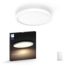 Hue aurelle plafon led 28W + pilot zb+bt bialy